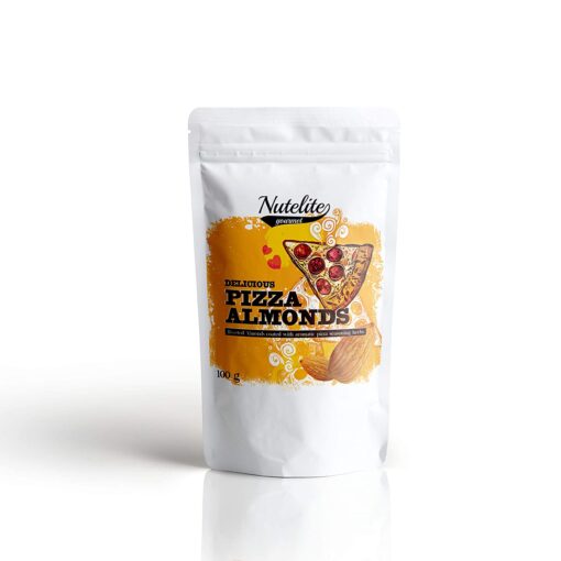 Nutelite pizza almond front pouch