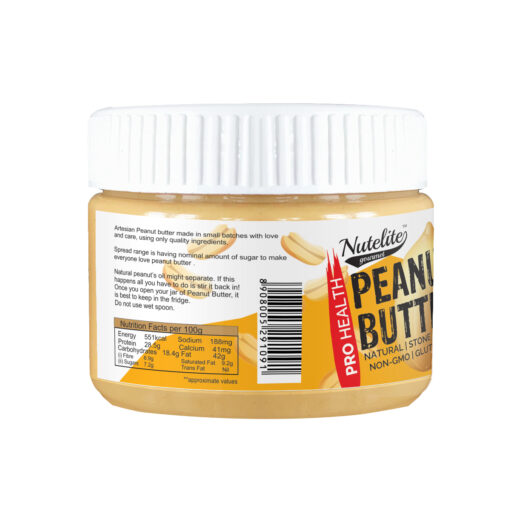 Natural Peanut butter crunchy 340g 1
