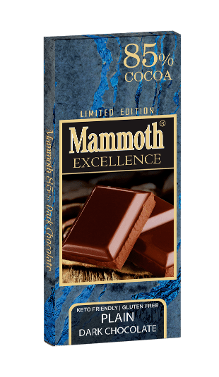 85% mammoth chocolate bar