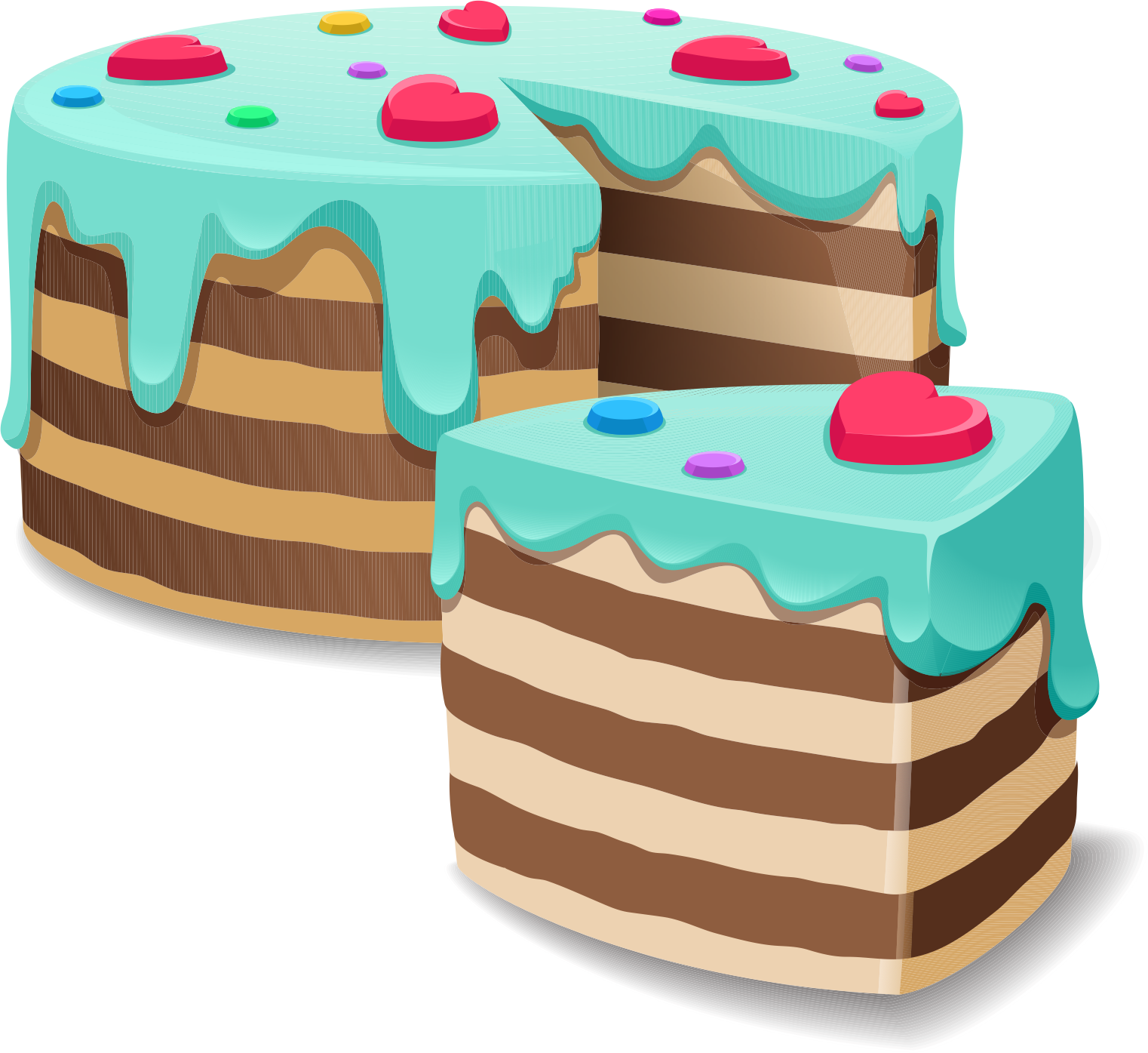 Birthday Cake Silhouette png download - 512*512 - Free Transparent Bakery  png Download. - CleanPNG / KissPNG