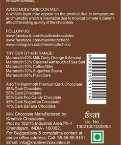 Mammoth 40% milk chocolate bar 2