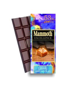 Mammoth 53% Dark Chocolate Bar with Caramel and touch of Sea salt 1