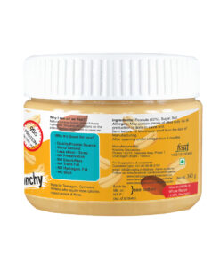 Nutelite Natural Peanut Butter (Pro Health) - Stone grounded - Crunchy - 340gm - Image 3