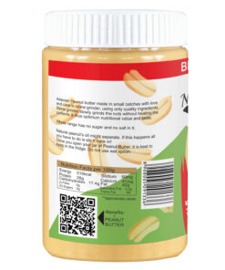 Alternative view of Nutelite Natural Peanut Butter (unsweetened) - Stone grounded - Crunchy - 900gm
