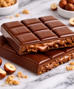 Alternative view of Mammoth Hazelnut French Cookie Dark Chocolate Bar