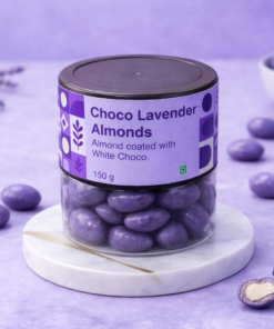 Choco Lavender Almond dragee